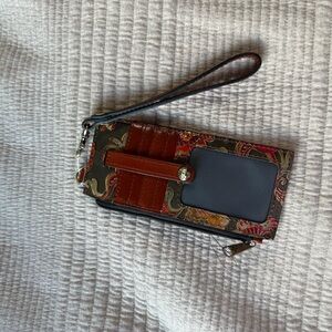 Patricia Nash Multicolor Wristlet